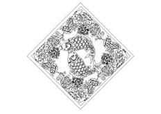 線(xiàn)切割福魚(yú)圖紙,線(xiàn)切割圖紙免費下載