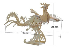線(xiàn)切割“3D鳳凰”圖紙免費下載