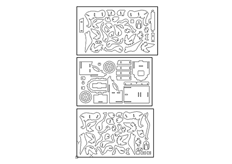 線(xiàn)切3D-飛馬車(chē),線(xiàn)切割圖紙免費下載