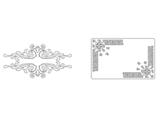 線(xiàn)切割2D-花邊,線(xiàn)切割圖紙免費下載