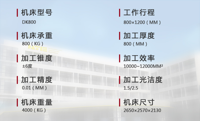 DK800技術(shù)參數